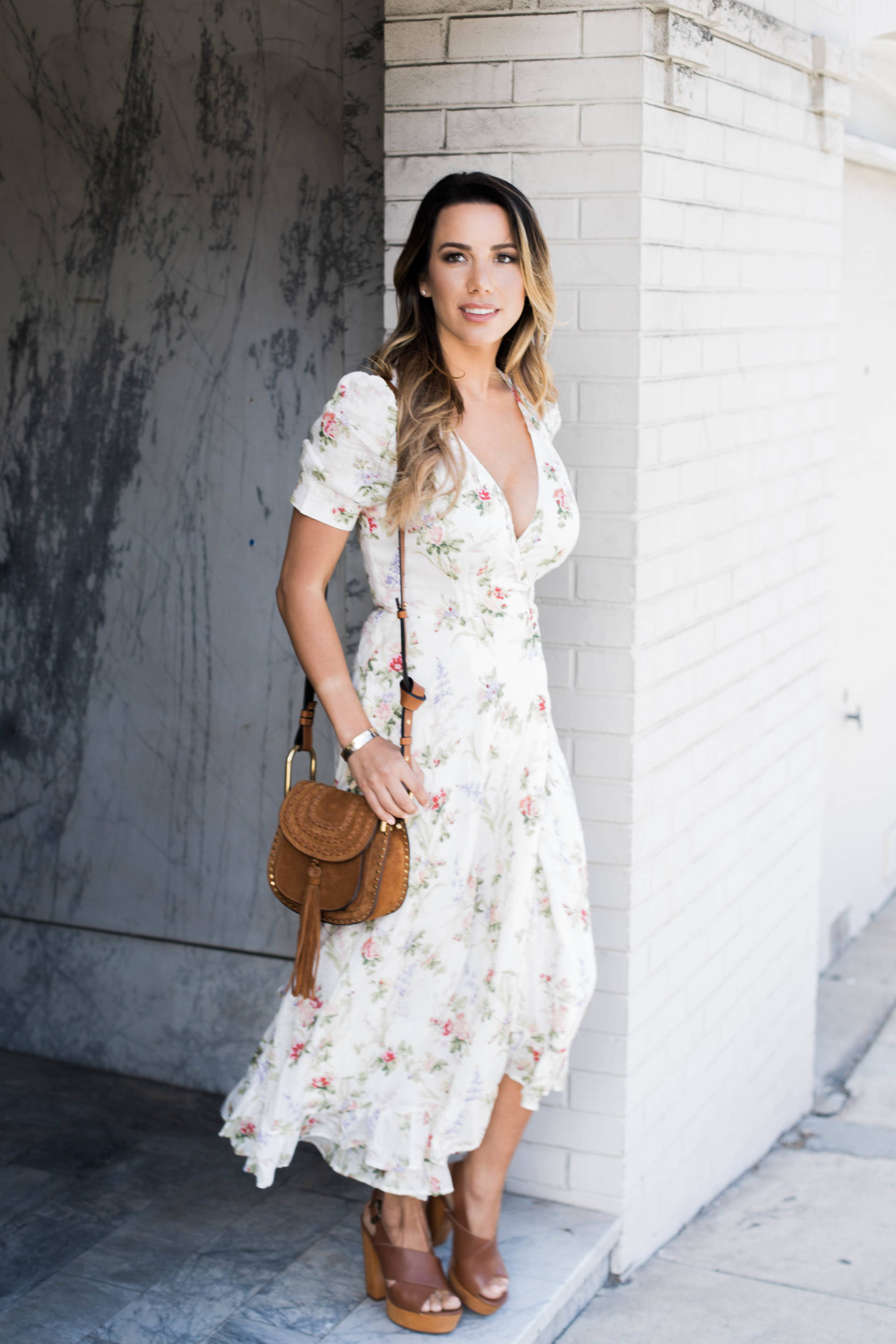 Floral Wrap dress | Ariana Lauren